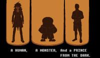 A HUMAN, A MONSTER, And a PRINCE FROM THE DARK.