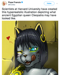 This is one of the absolute worst things I have ever created. I do not know why I did this. If I was Catholic I'd have to be excommunicated for this.

Find the "sauce" yourself. 