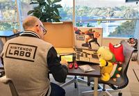 No joke, his whole office is lined with Bowser merch.