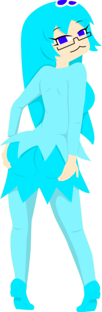 Pac-Man Ghost Girls - Inky