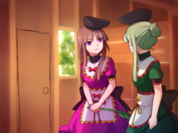 "Mai?" "What?" "Where's the door hole?" by speckticuls
