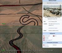 The Highway of Death blamed on the Russians