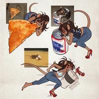 ১৮o NAKANOART @NAKANODRAWING Illustration Art Cartoon Graphic design