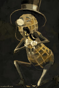 Mr. Peanut Devouring His Son