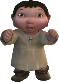 Meme Template of the Ice Age Baby in transparent PNG format