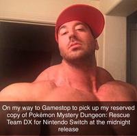 On my way to Gamestop to pick up my reserved copy of Pokémon Mystery Dungeon: Rescue Team DX for Nintendo Switch at the midnight release