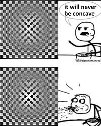 it will never be concave @danthemanred