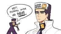 YO!! JOTARO WITH NO BRIM
