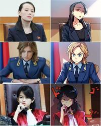 All we need is a Phoenix Wright style game for these

Edit: The girl in the last one is actually a law student who dresses up like a judge.