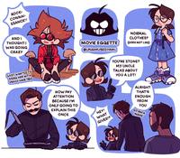 ROCK- CONNAI- SSANCE!! AND I THOUGHTI NORMAL CLOTHES? WAS GOING MOVIE EGGETTE (DOES NOT LIKE) CRAZY @UNAMUSEDYAMI YOU'RE STONE? JUST WANTED TO DRAW HER WITH CRAZY HAIR TBH) MY UNCLE TALKS ABOUT YOU A LOT! NOW PAY ALRIGHT THAT'S ENOUGH FROM ATTENTION BECAUSE I'M ONLY GOING To YOU GO BACK EXPLAIN THIS ONCE. НЕУ! INSIDE WHAT GIVES!?