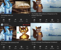 The Problem With Kothorix (A Response to The Problem With God) The Problem With God 34K views 12K views 2.2K 173 Share Download Save 333 748 Share Download Save Kothism 54K subscribers SUBSCRIBE The Problem With Genesius Wolf Enough is Enough (Final Response To Kothorix) 85K views 12K views 3.7K 243 Share Download Save 544 624 Share Download Save