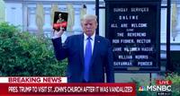 SUNDAY SERVICES ONLINE mem Kampr ALL ARE WELCOME CLERGY THE REVEREND ROB FISHER. RECTOR JANE MLLUKEN HAGUE WILLIAN MORRIS SAVANNAH PONDER BREAKING NEWS PRES. TRUMP TO VISIT ST. JOHN'S CHURCH AFTER IT WAS VANDALIZED MSNBC LIVE 6:09 PH CT