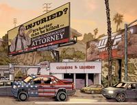王 INJURIED? It's better than be killed ... DAVID GOODENOUGH ATTORNEY GALL 19 777 7 OUTFRONTPRIME IGHT GH CUSTOMER PARKING MAC ZACK REAR REAR CLEANERS & LAUNDRY HE