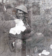 This shitpost is dedicated to all those driven mad by the Soy Plague of 2020. May they rest in peace O7.
The source for the shell shocked soldier <a href="https://www.military-history.org/articles/shell-shock-cover-up-at-passchendaele.htm">be found here</a>.
The sources for all the soyjaks used can be found in Hell, which is coincidentally where I'm going for making this f------ thing.