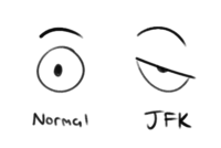 Normal  vs. JFK's