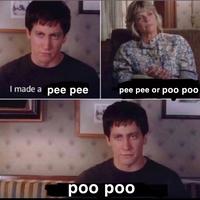 | made a pee pee pee pee or poo poo роо роо