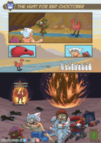 THE HUNT FOR RED CHOCTOBER KWEH KWEH KWEH KWEEEEH! JUST P NYANSARTS@ THINGS!