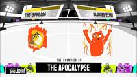 THIS IS FINE DOG BLURSED ELMO THE CHAMPION OF THE APOCALYPSE Jackbox.tv QOYC Join!
