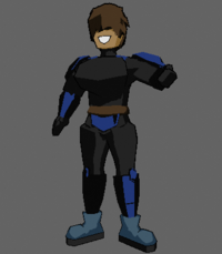 Tomboy Mandalorian by @StarPrankster