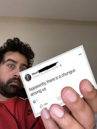 Sheel Otober 26, 2009 at 1:56 PM 1 Apparently, there is a chungus among us 1 HIK O Like