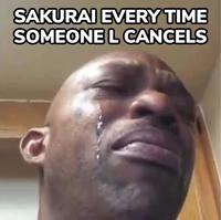 NOOOOOOOOOO YOU CAN'T JUST L CANCEL IN MELEE THAT'S NOT WHAT DADDY SAKURAI WANTS HOW DARE YOU NOT RESPECTING HIS ARTISTIC VISION