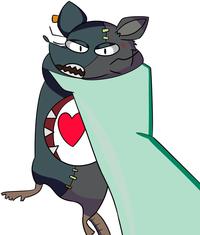 Mad Rat being grabbed