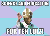 SCIENCE AND EDUCATION FOR TEH LULZ! qutmomocom