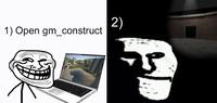 2) 1) Open gm_construct