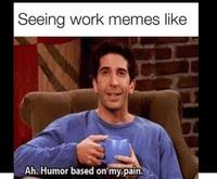 It is funny but hurts 