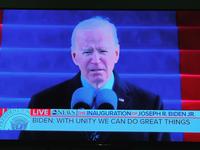 OF THE LIVE abc NEWS THE INAUGURATIONOFJOSEPH R. BIDEN JR. ESIDENT BIDEN: WITH UNITY WE CAN DO GREAT THINGS