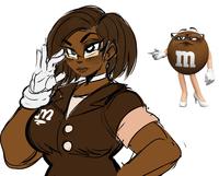 Brown M&M by @INK01_