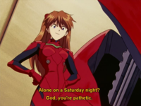 Alone on a Saturday night? God, you're pathetic