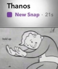 Thanos New Snap · 21s hold up