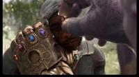 Thanos Pulling Diamond Out of Lil Uzi Vert's Forehead