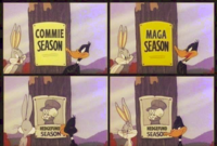 COMMIE SEASON MAGA SEASON HEDGEFUND SEASON HEDGEFUND SEASO