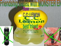 Friendshipengedrwiui MONSTER EN Now C&LEMON C. LEmon 70 best ine of VaminC AMIN ビタミンC LEY7O(65 微炭 果汁博 ENEROY NSTER