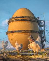 WORLD RECORD EGG 2055 by Beeple
