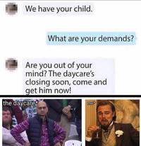 Mommy had a few glasses and is just having a laugh 