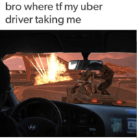 bro where tf my uber driver taking me