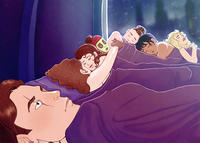 Ah yes. Me. My girlfriend. And her five royal Naboo handmaidens.