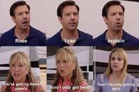 Rose I can explain You're getting three panels Two? I'm only getting onel And t only get two?