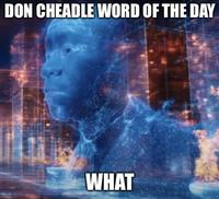 DON CHEADLE WORD OF THE DAY WHAT