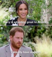 it comes with the territory, a british prince should know
