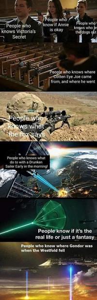 People who know who Joe is