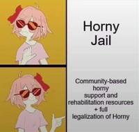 Horny Jail Community-based horny support and rehabilitation resources + full legalization of Horny