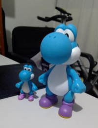 Yoshi dad and his son