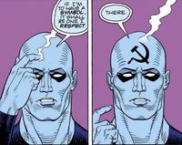 IF I'M TO HAVE A SYMBOL IT SHALL BE ONE I RESPECT. THERE.
