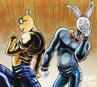 Now that Arthur is over he can finally have Bizarre Adventures with Buster...