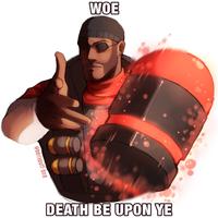WOE DEATH BE UPON YE @berrypuff-bird