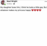 Noel Wright 3 mins · 2* My daughter loves him, I think he looks a little gay. But whatever makes my princess happy